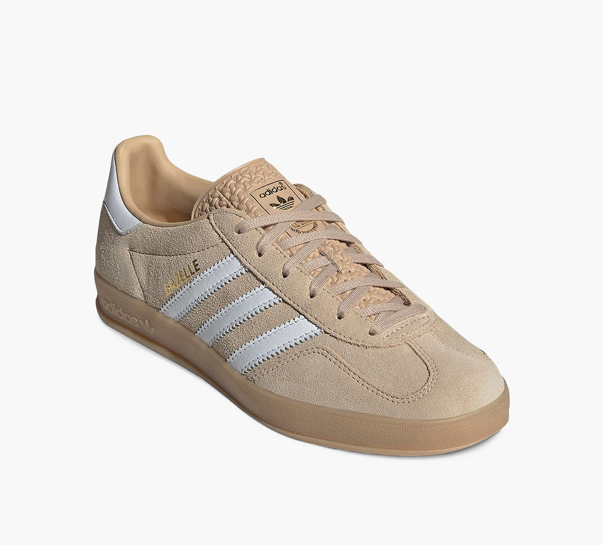 ADIDAS GAZELLEINDOOR in TAUPE view 2