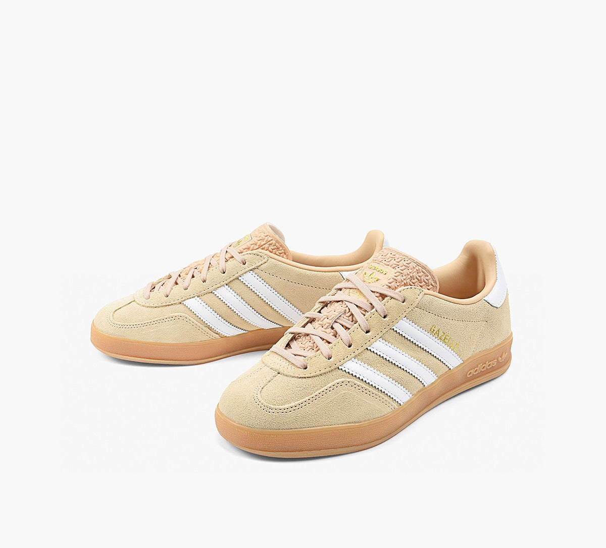 ADIDAS GAZELLEINDOOR in TAUPE view 4