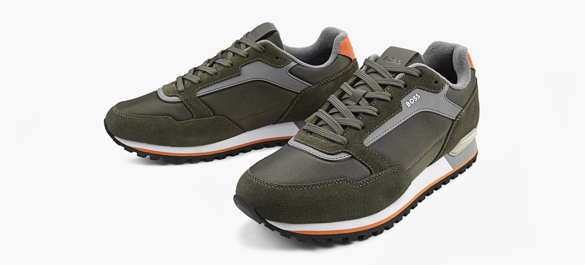 BOSS PARKOURRUN in KHAKI view 4