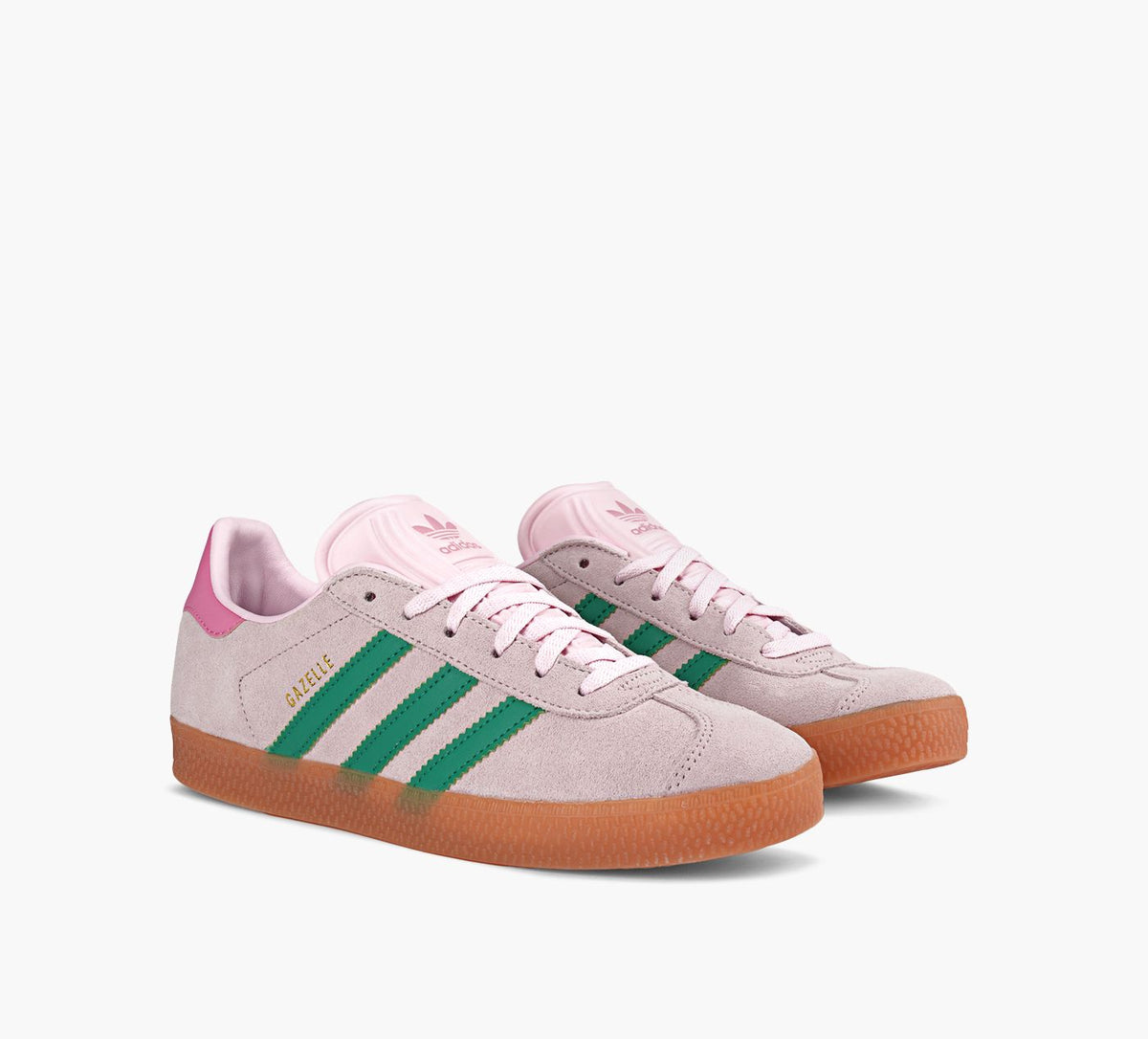 ADIDAS GAZELLE en ROSE PALE vue 2