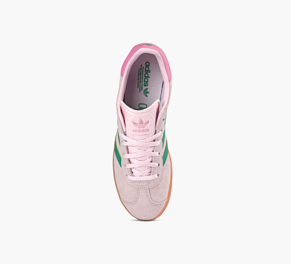 ADIDAS GAZELLE en ROSE PALE vue 1c