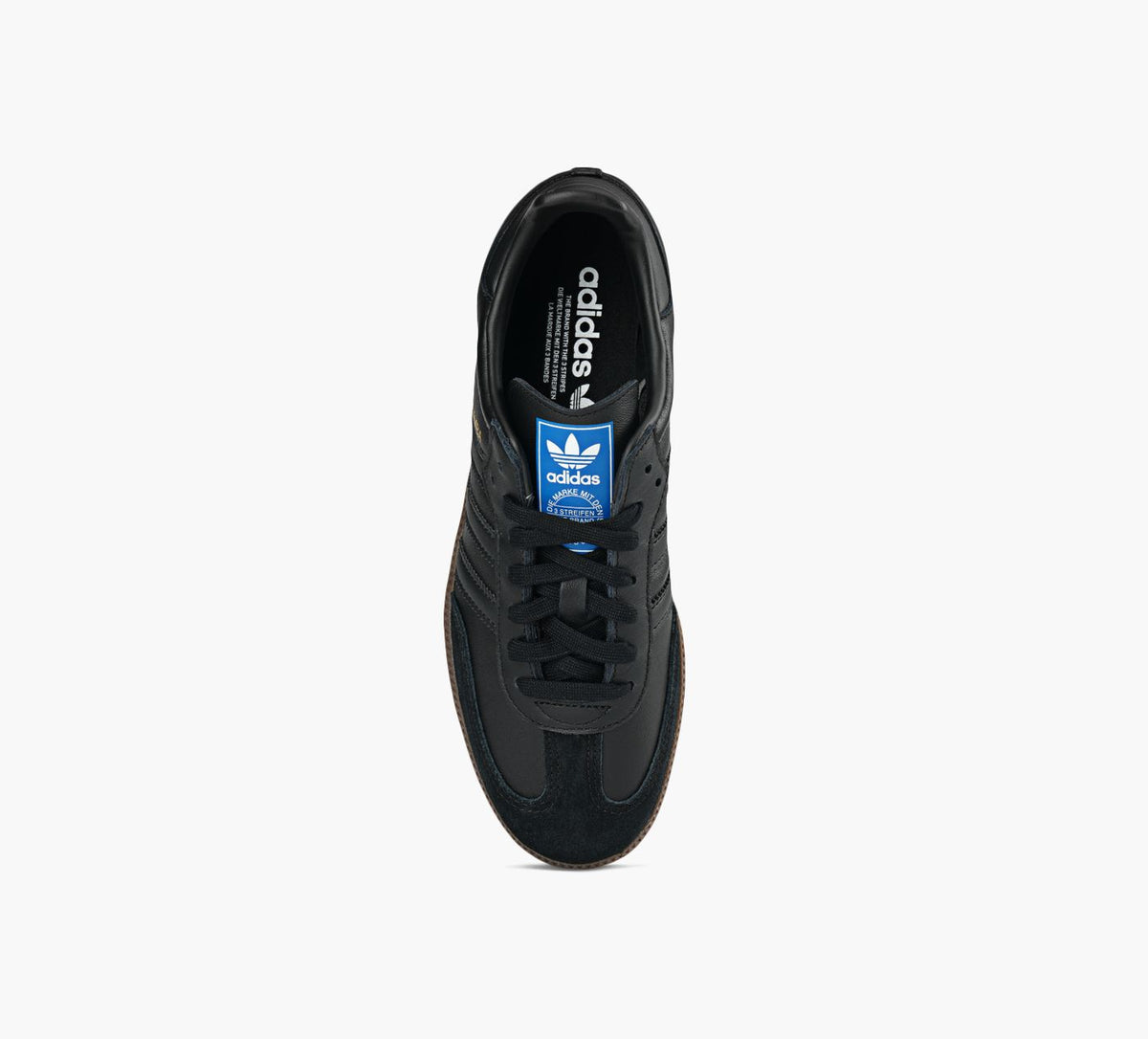 ADIDAS SAMBAOG in BLACK view 1c