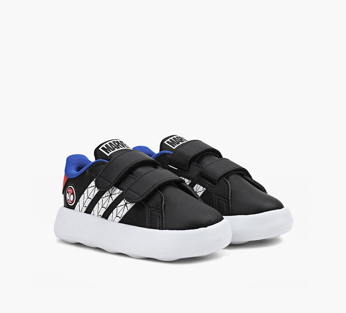 ADIDAS GRANDCOURTSPIDERMAN en NOIR vue 2