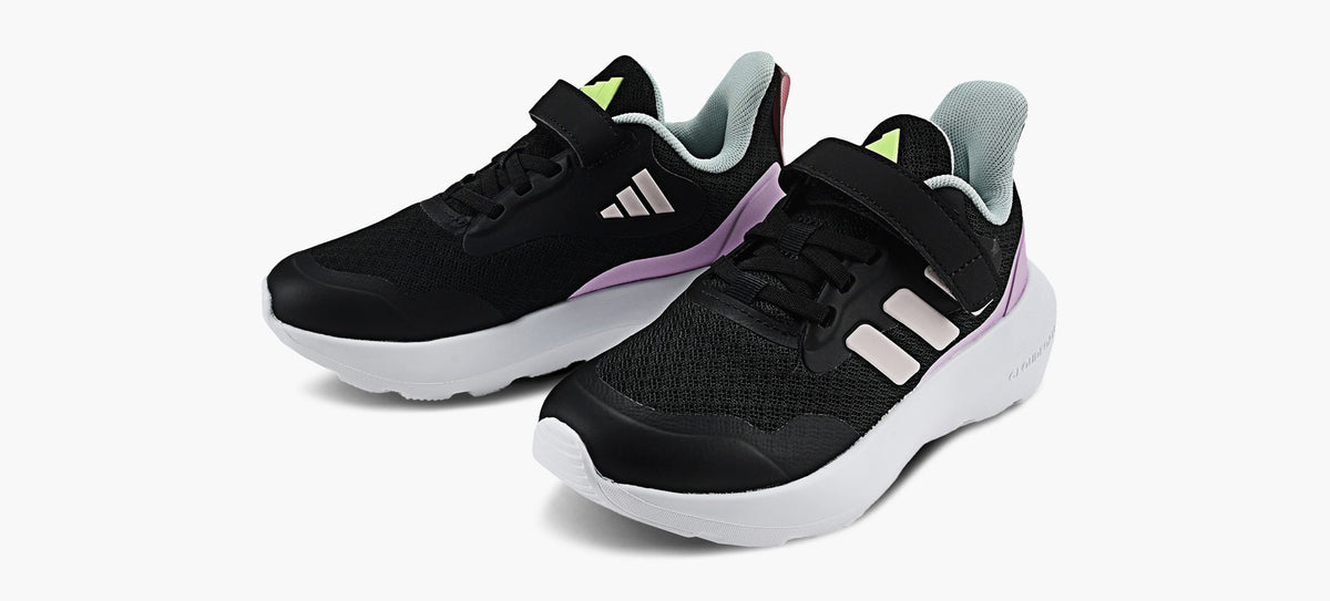 ADIDAS FORTARUN30 en NOIR vue 4