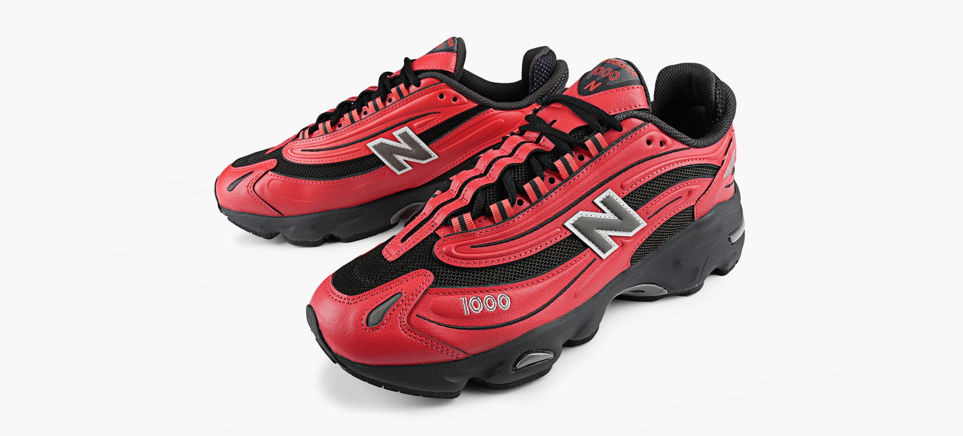 NEW BALANCE M1000 in RED view 4