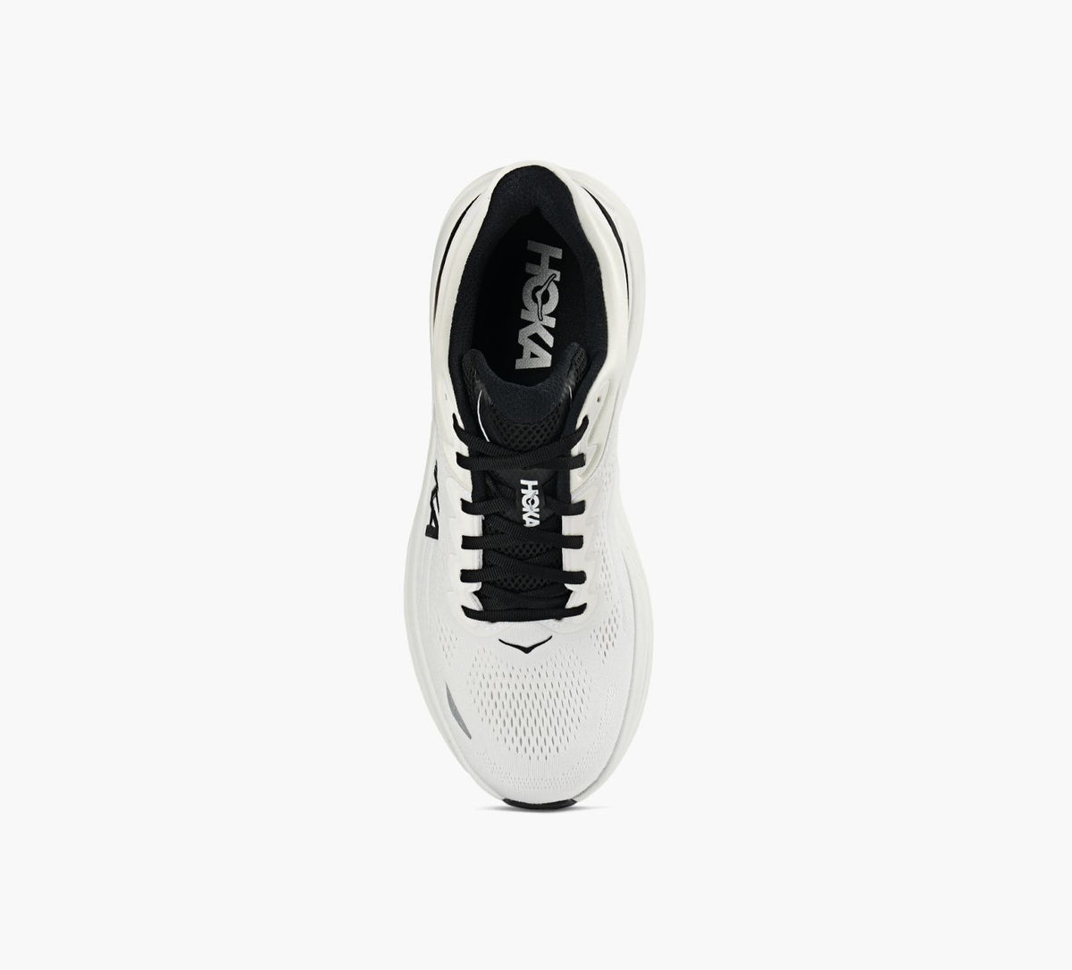 HOKA BONDI9 en BLANC vue 1c