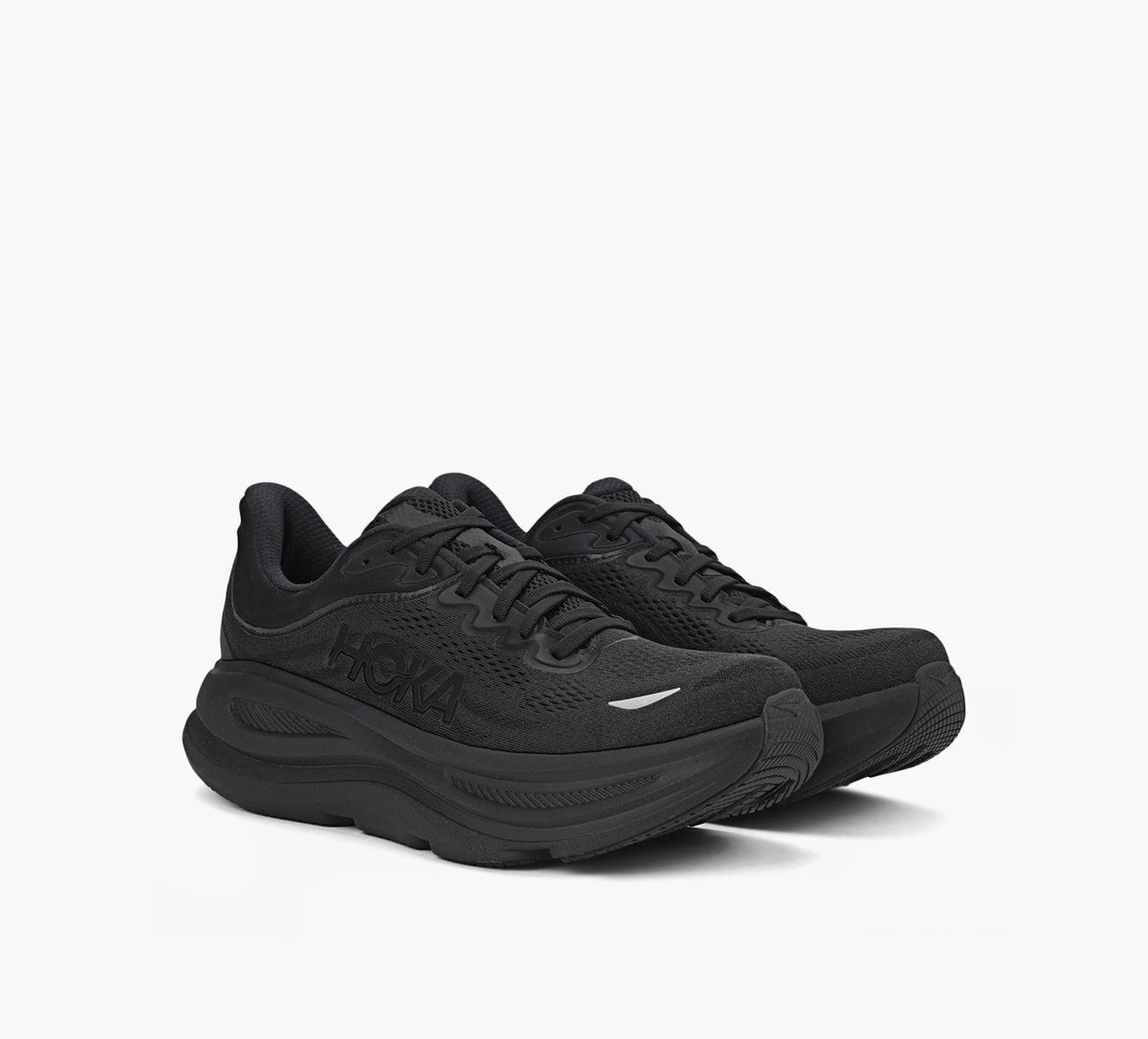 HOKA BONDI9 in BLACK view 2