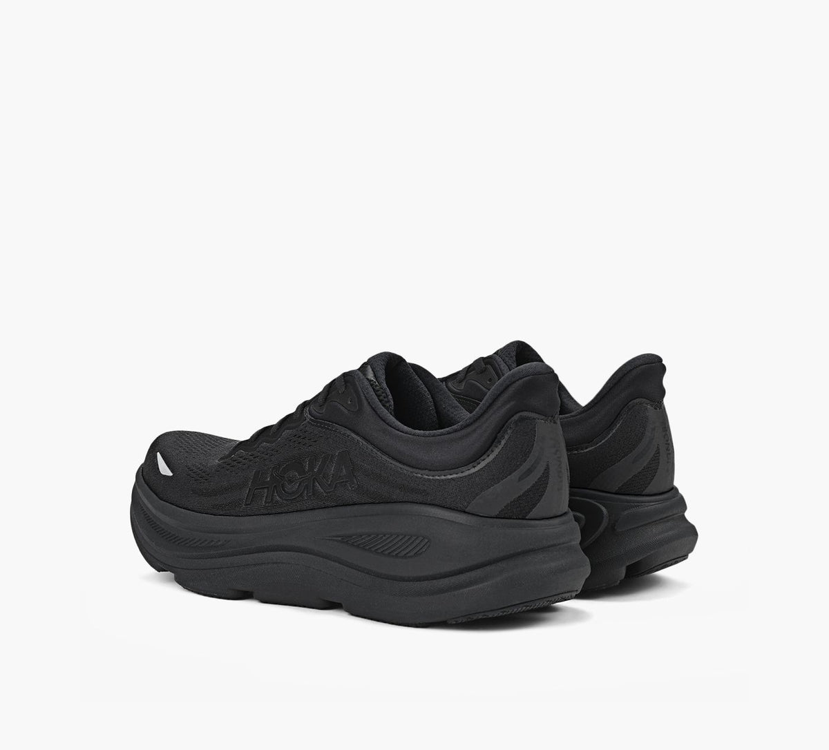 HOKA BONDI9 in BLACK view 3