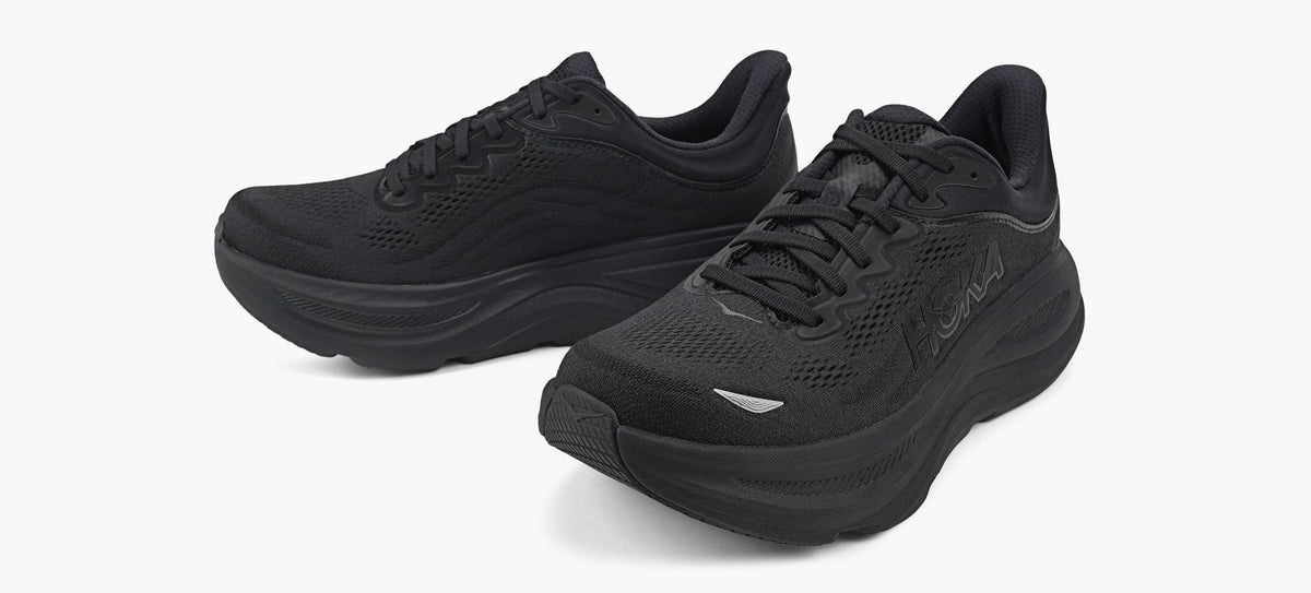 HOKA BONDI9 in BLACK view 4