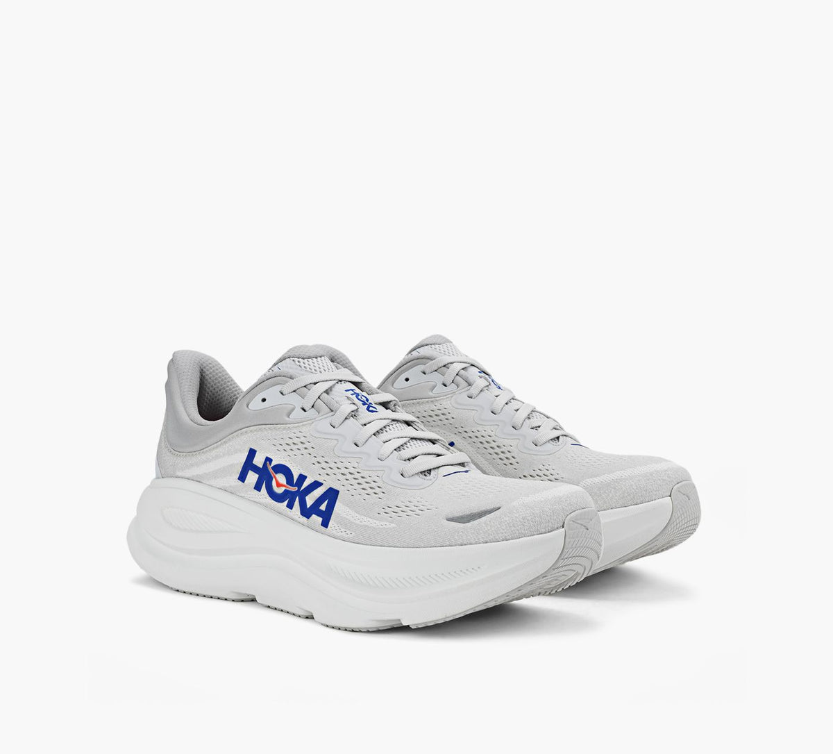 HOKA BONDI9 en GRIS vue 2
