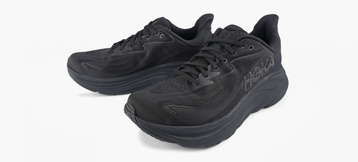 HOKA CLIFTON10 in BLACK view 4