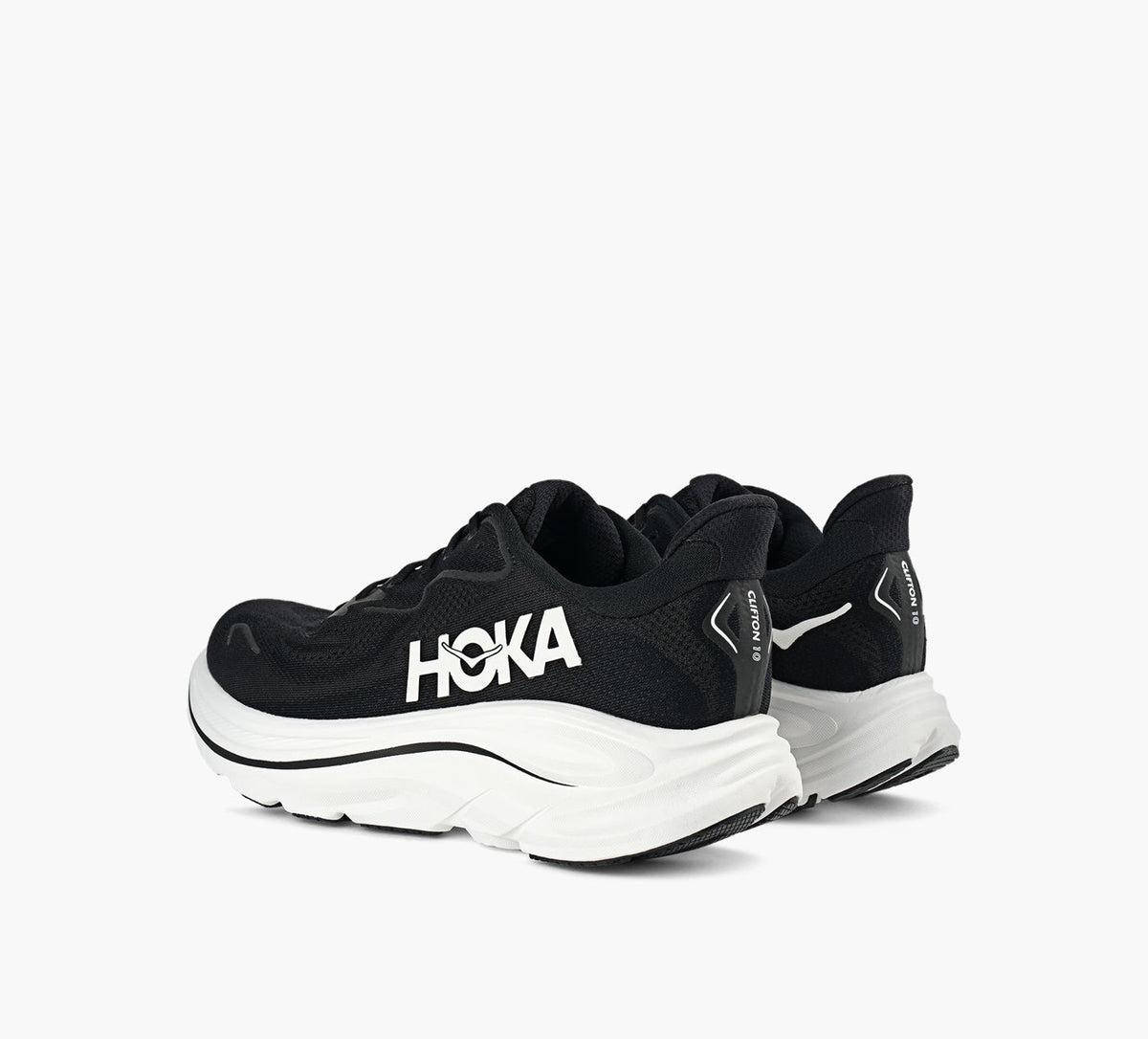 HOKA CLIFTON10 in BLACK view 3