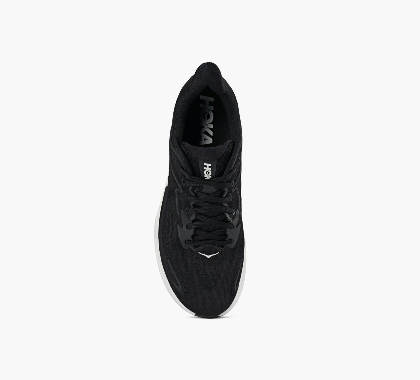 HOKA CLIFTON10 in BLACK view 1c