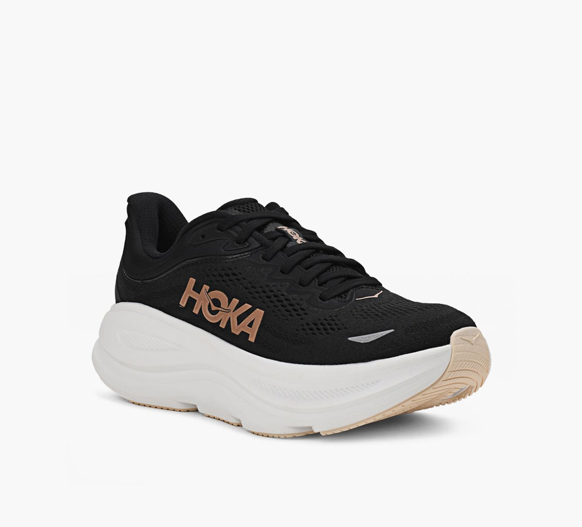 HOKA BONDI9 in BLACK view 2