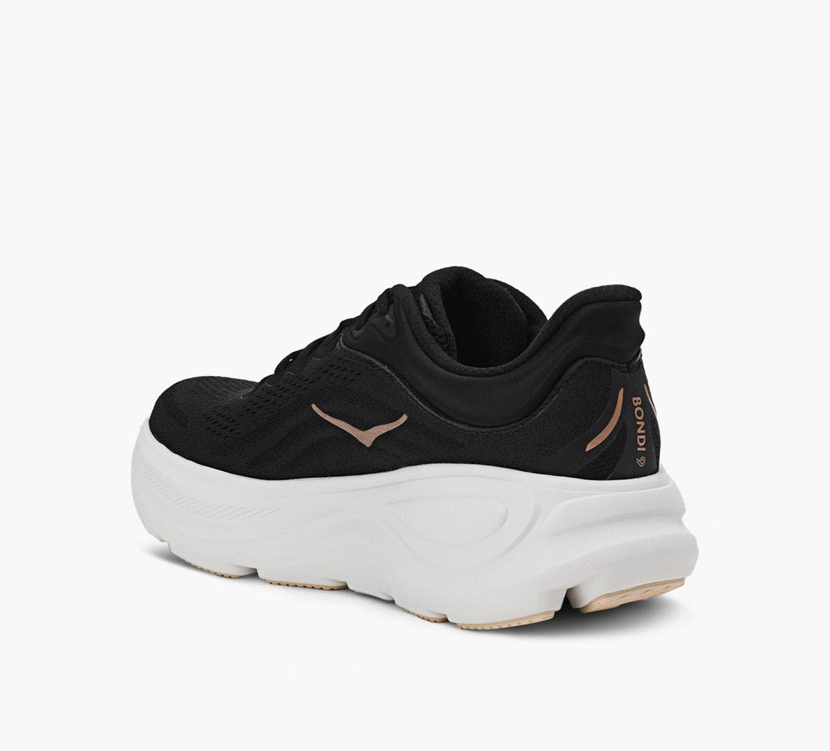 HOKA BONDI9 in BLACK view 3