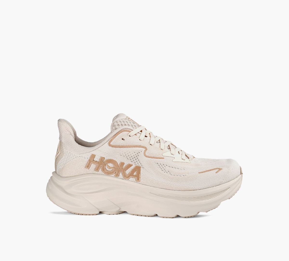 HOKA CLIFTON10 in BEIGE