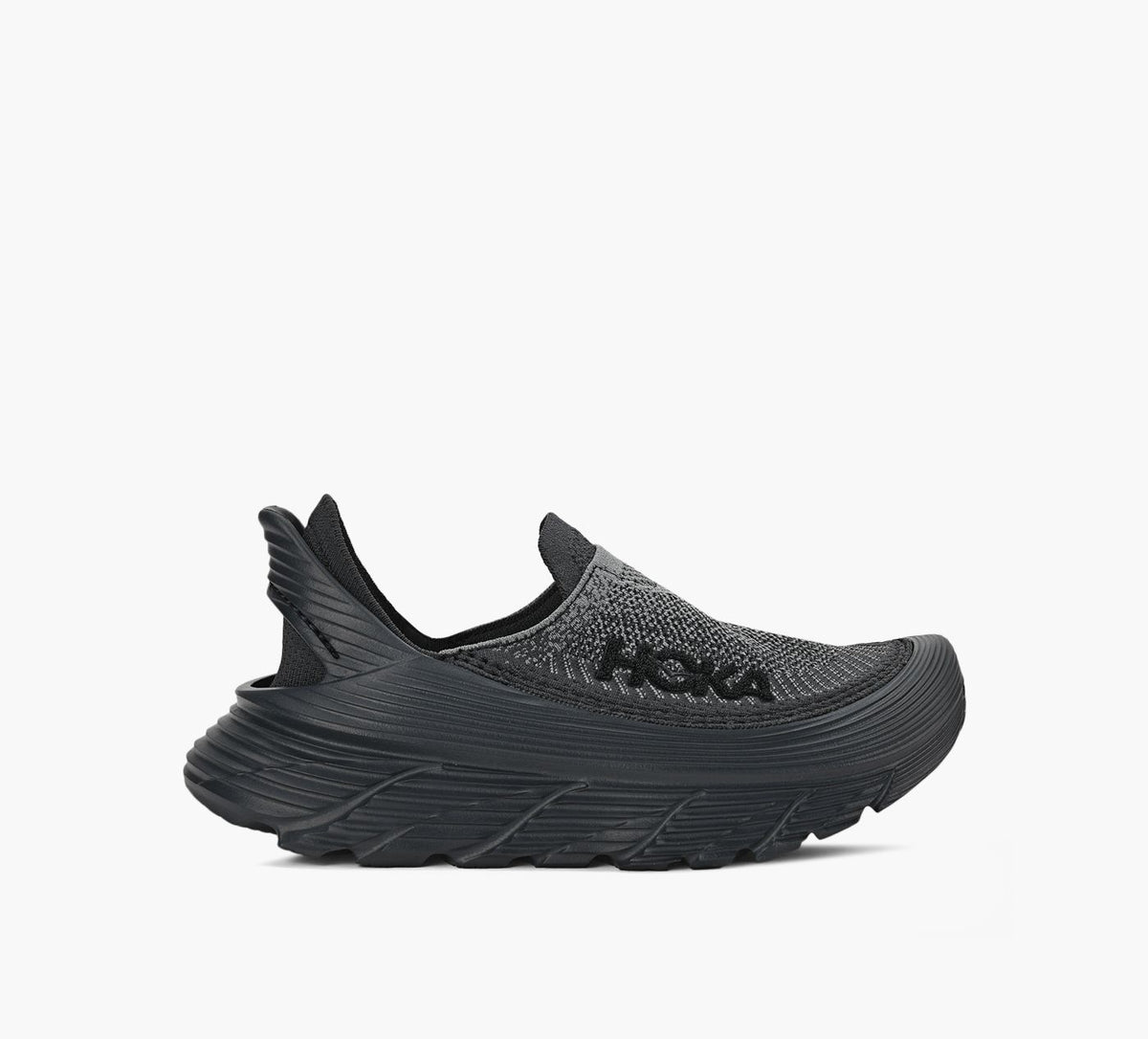 HOKA RESTORETC in BLACK