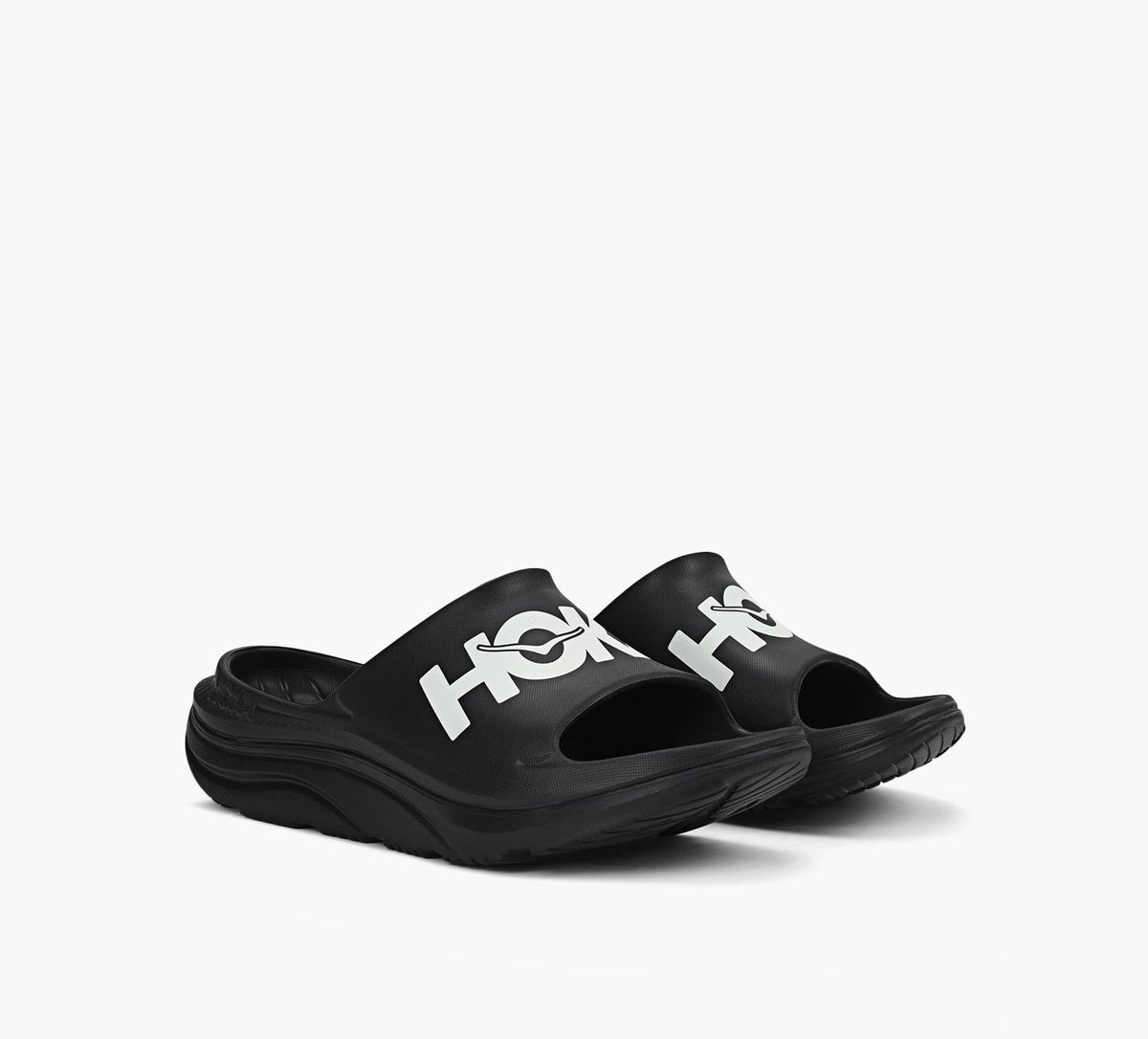 HOKA ORAATHLETICSLIDE in BLACK view 2