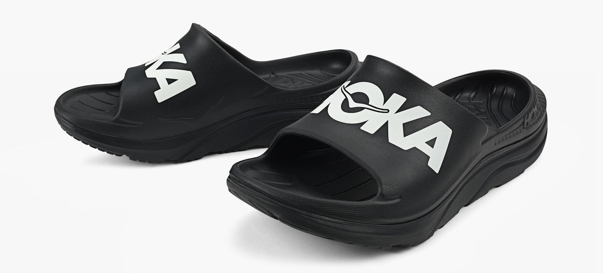 HOKA ORAATHLETICSLIDE in BLACK view 4