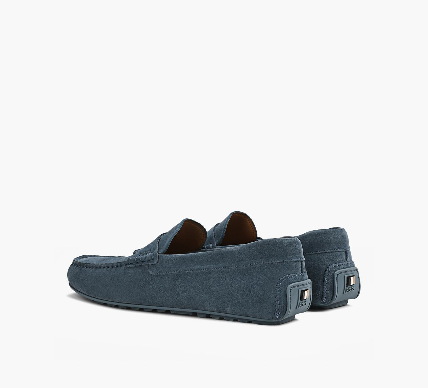 BOSS NOELMOCCASIN in BLUE view 3