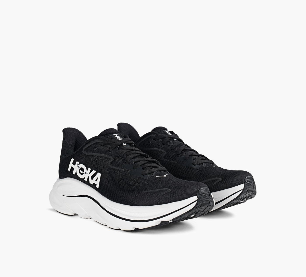 HOKA CLIFTON10 in BLACK view 2