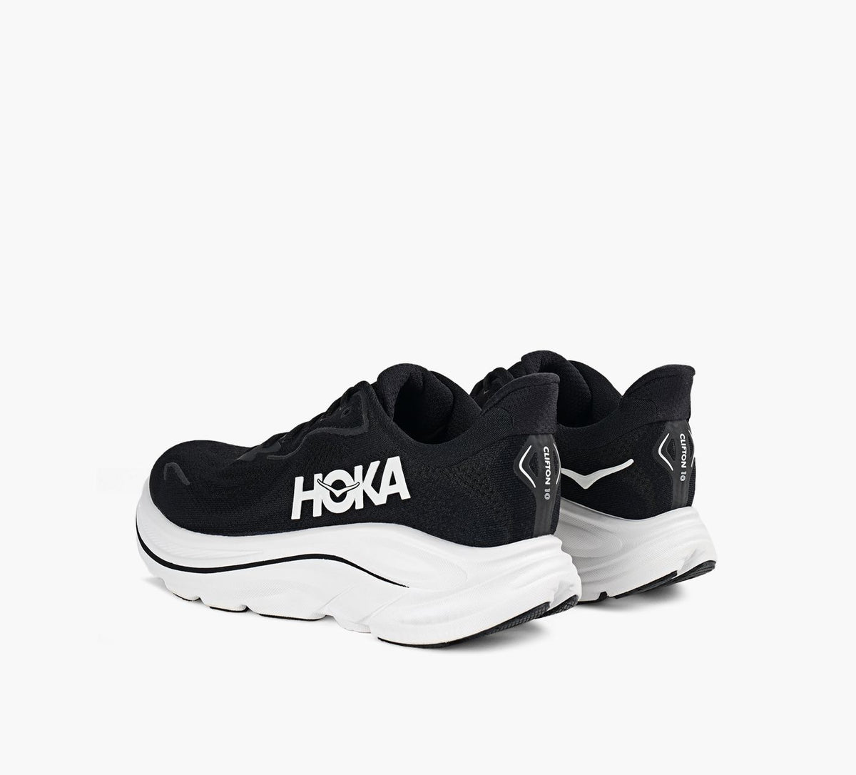 HOKA CLIFTON10 in BLACK view 3
