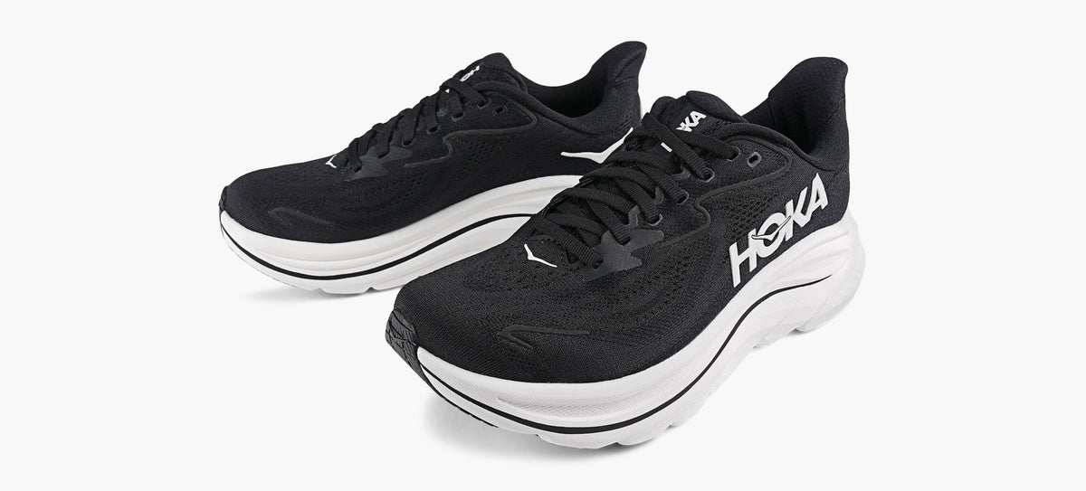 HOKA CLIFTON10 in BLACK view 4