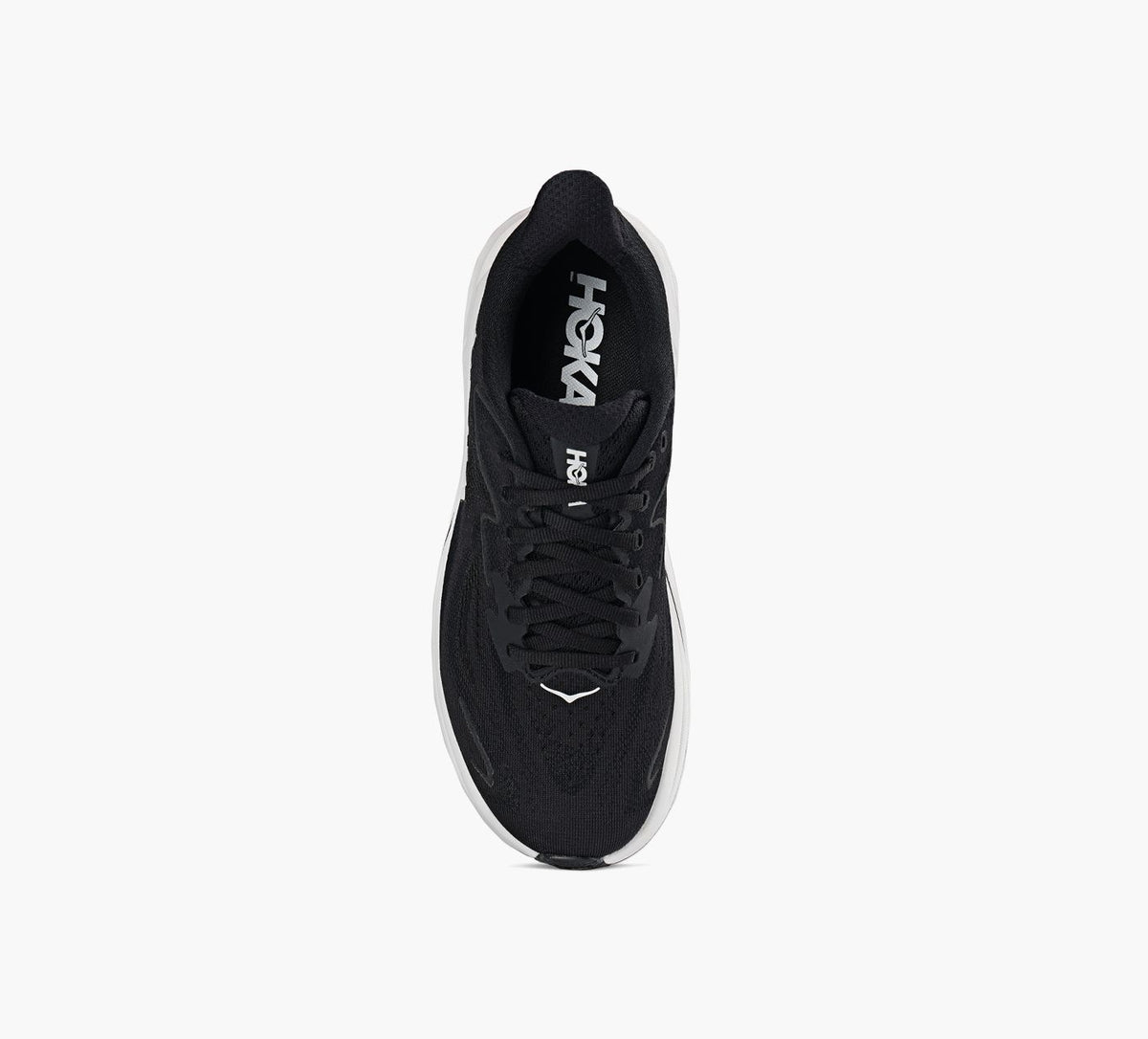 HOKA CLIFTON10 in BLACK view 1c