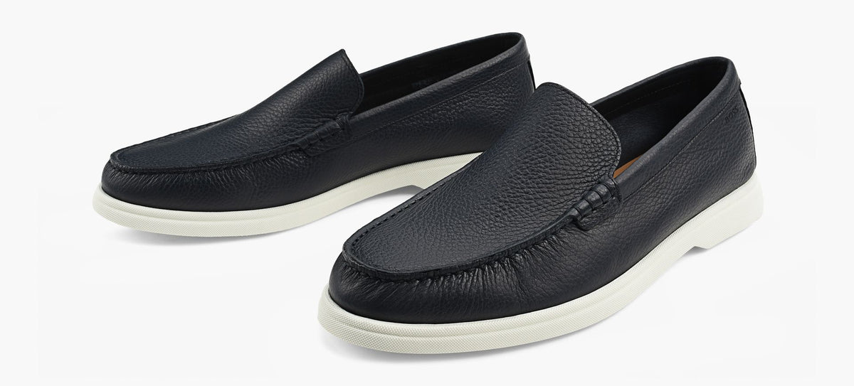 BOSS SIENNEMOCCASIN in BLUE view 4