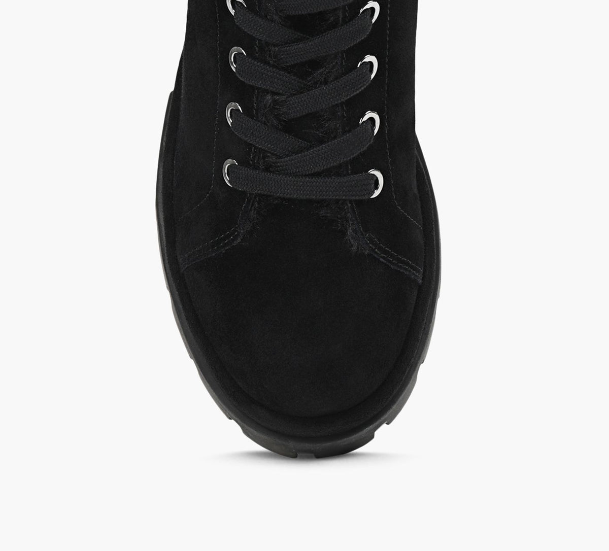 WISHBONE FLORIAFURBOOTIE in BLACK view 1c