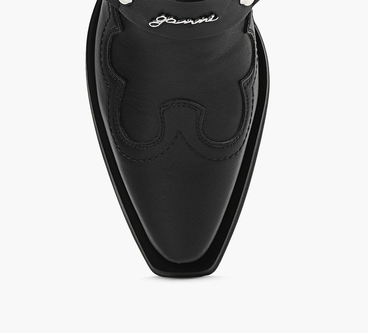 GANNI CHELSEAWESTERN in BLACK view 1c