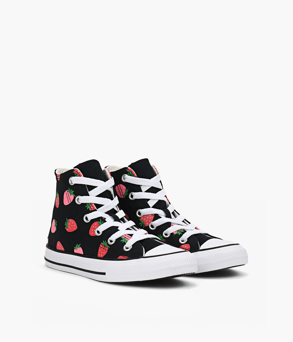 CONVERSE CHUCKTAYLORALLSTARFRAISES en NOIR vue 2