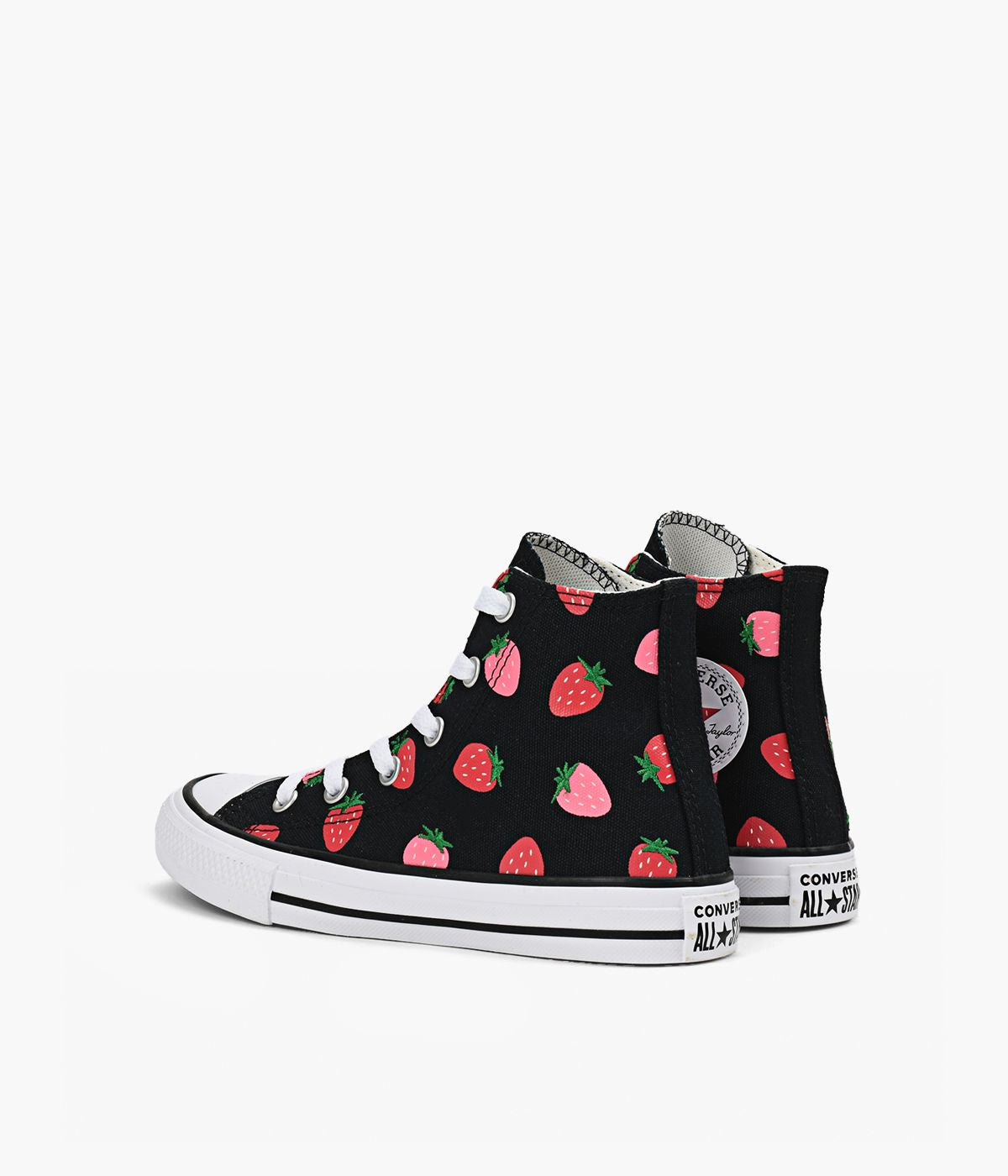 CONVERSE CHUCKTAYLORALLSTARFRAISES en NOIR vue 3
