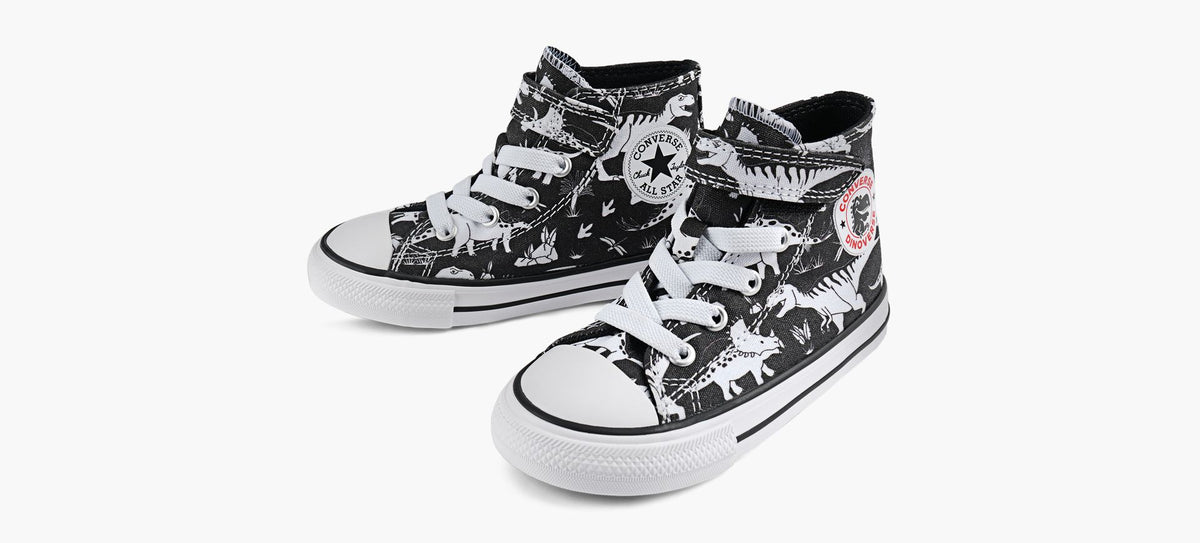 CONVERSE CHUCKTAYLORALLSTAR1VDINOCONS in BLACK view 4