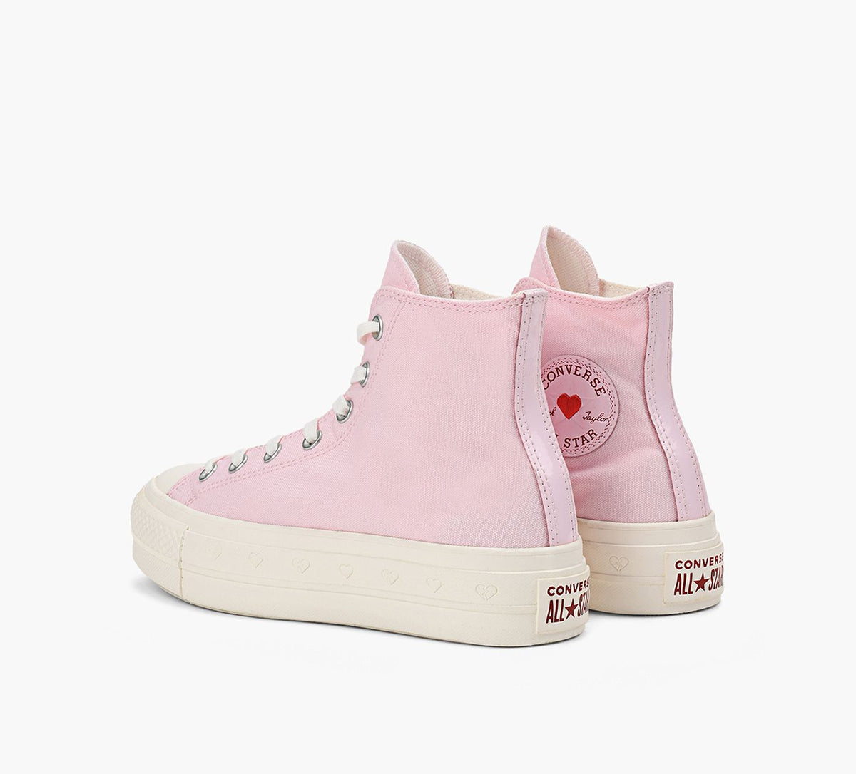CONVERSE CHUCKTAYLORLIFTLOVEME en ROSE PALE vue 3