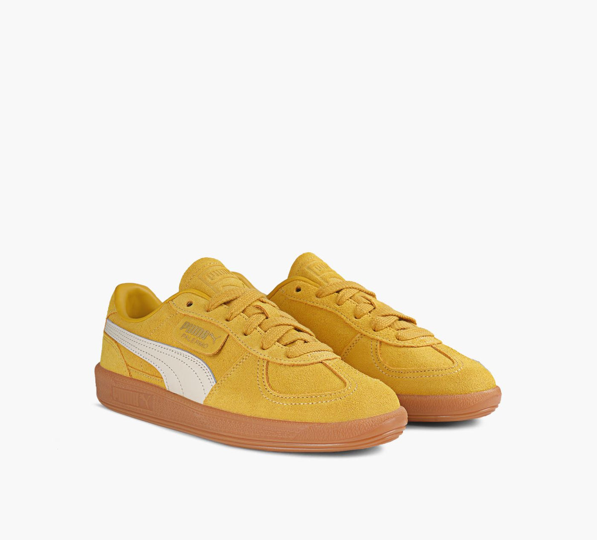 PUMA BASKETSPALERMO en JAUNE vue 2