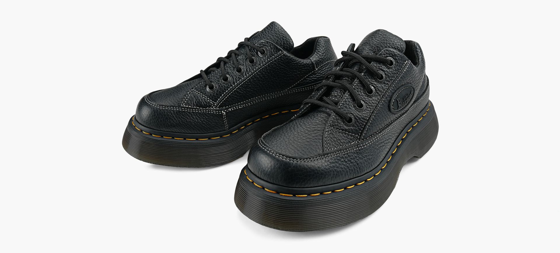 DR. MARTENS BUZZ5OEILLETS en NOIR vue 4