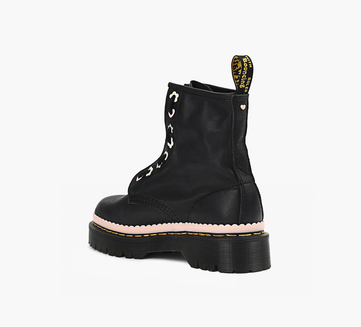 DR. MARTENS 1460PASCALBEXFRONTZIP in BLACK view 3