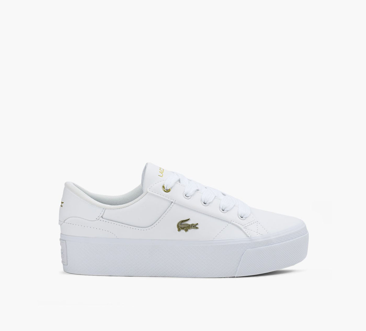 LACOSTE ZIANEPLATFORM in WHITE