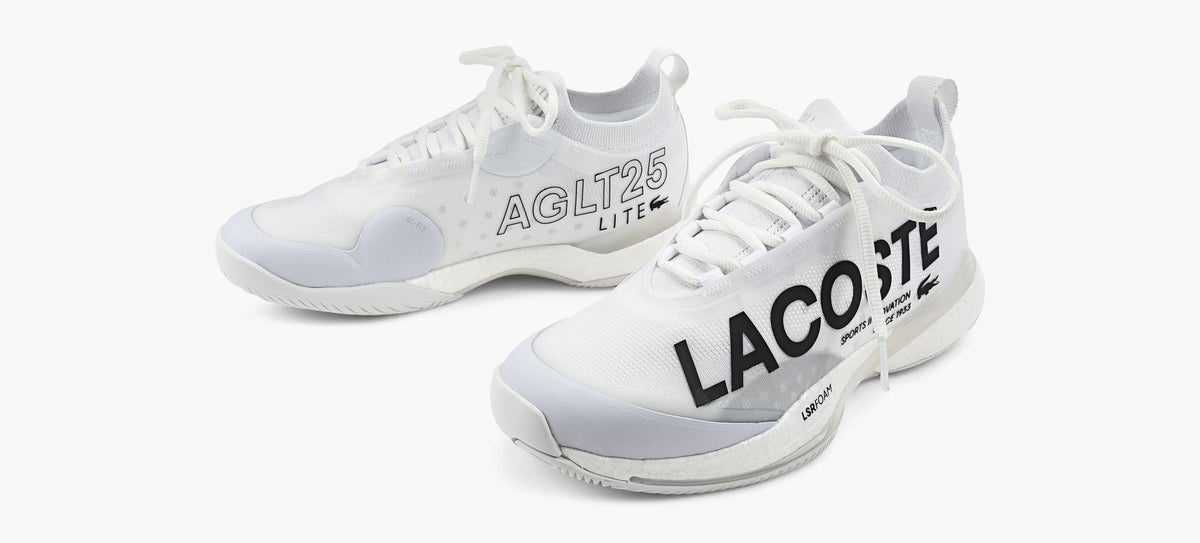 LACOSTE BASKETAGLT25LITE en BLANC vue 4