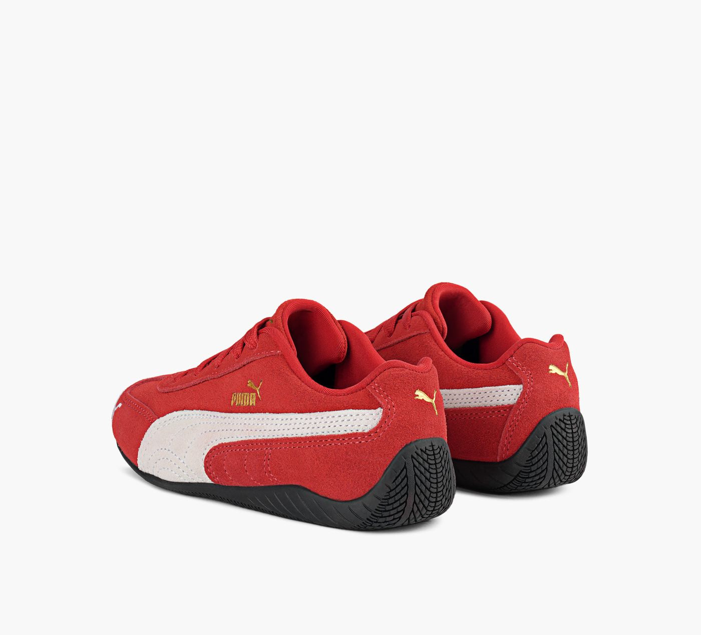 PUMA BASKETSSPEEDCAT en ROUGE vue 3