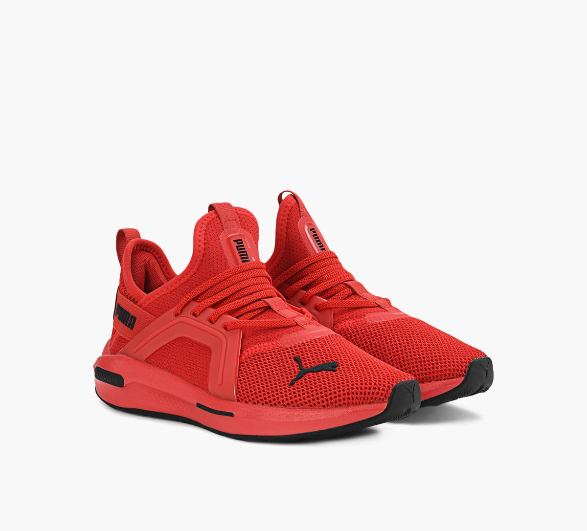 PUMA BASKETSOFTRIDEENZO5 en ROUGE vue 2