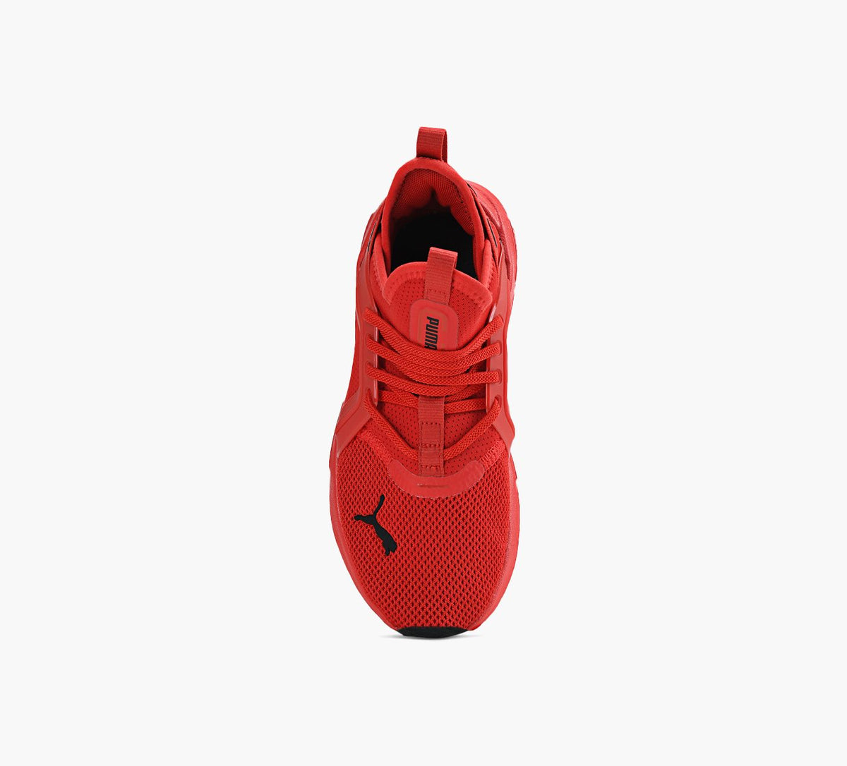 PUMA BASKETSOFTRIDEENZO5 en ROUGE vue 1c