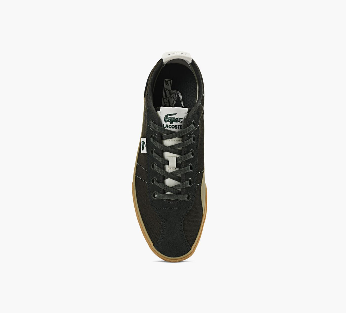 LACOSTE BACKSLAMSNEAKER in KHAKI view 1c