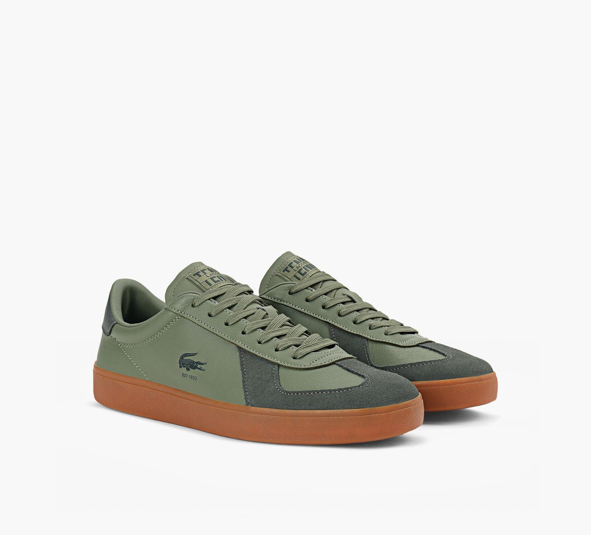 LACOSTE BASESHOTPROSNEAKER in GREEN view 2