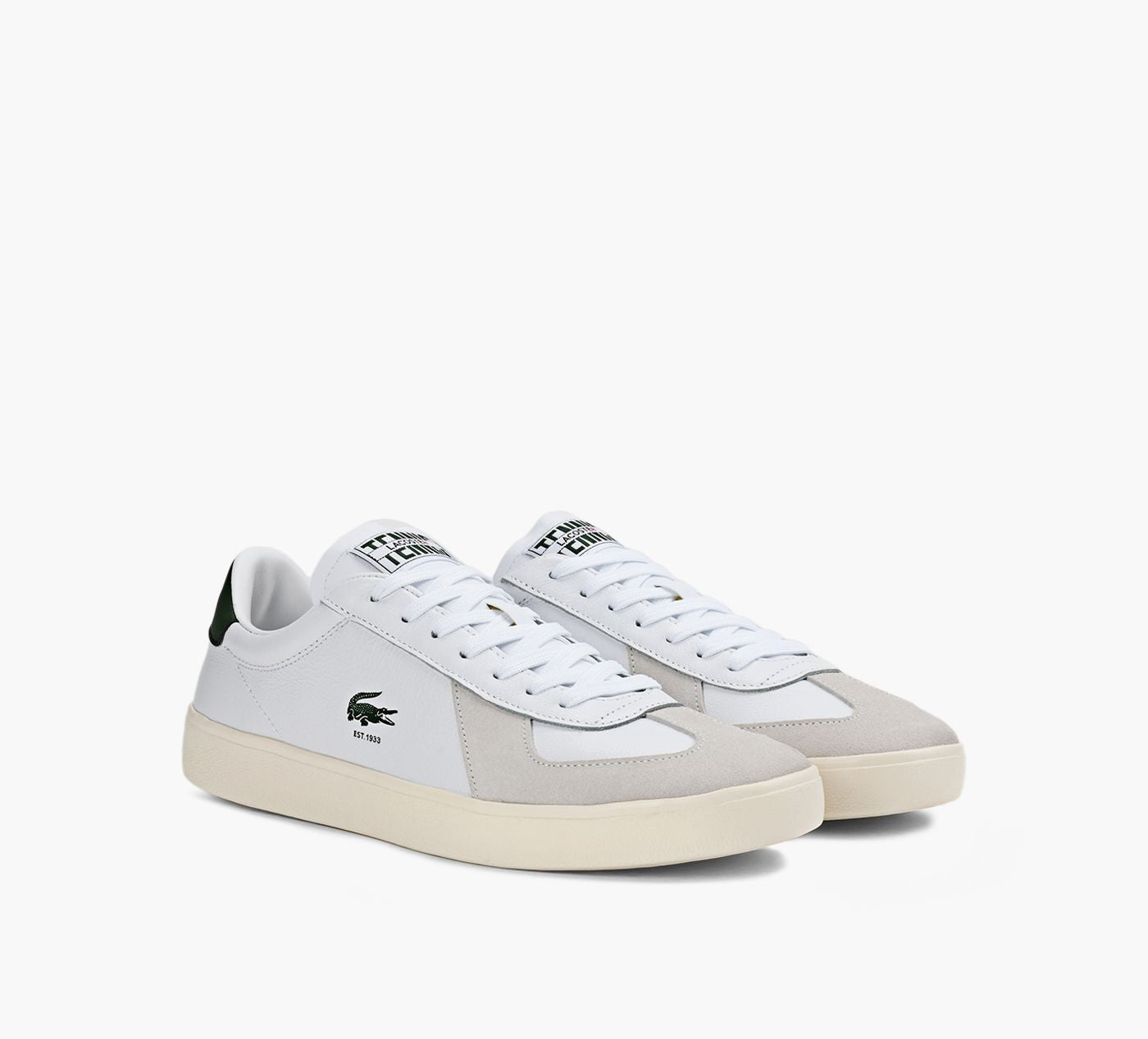 LACOSTE BASESHOTPROSNEAKER in WHITE view 2