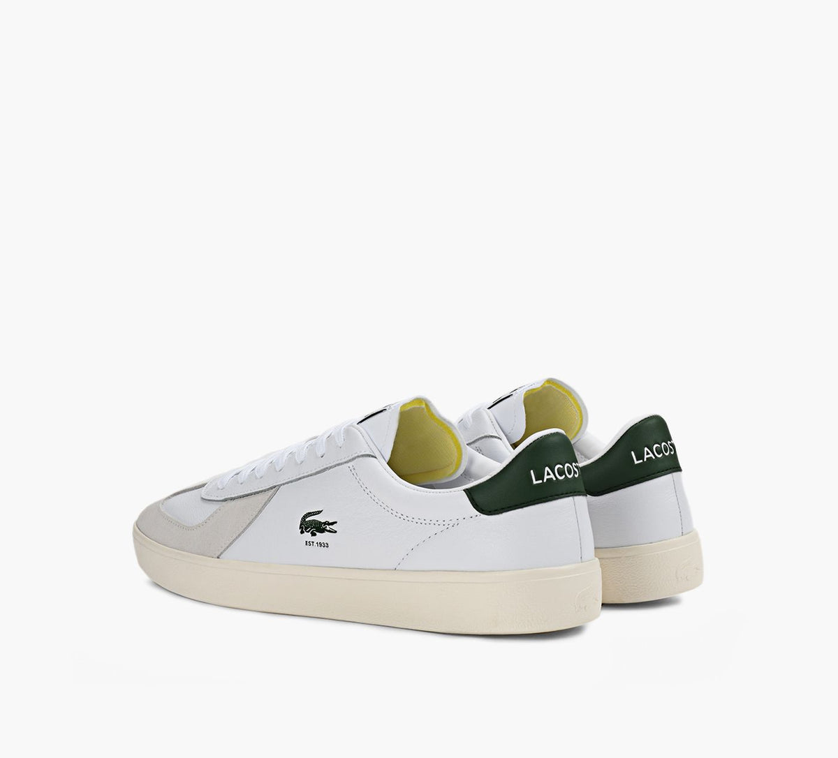 LACOSTE BASESHOTPROSNEAKER in WHITE view 3
