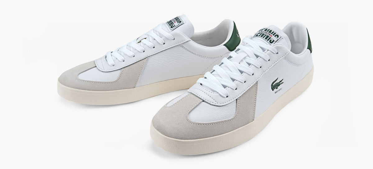 LACOSTE BASESHOTPROSNEAKER in WHITE view 4