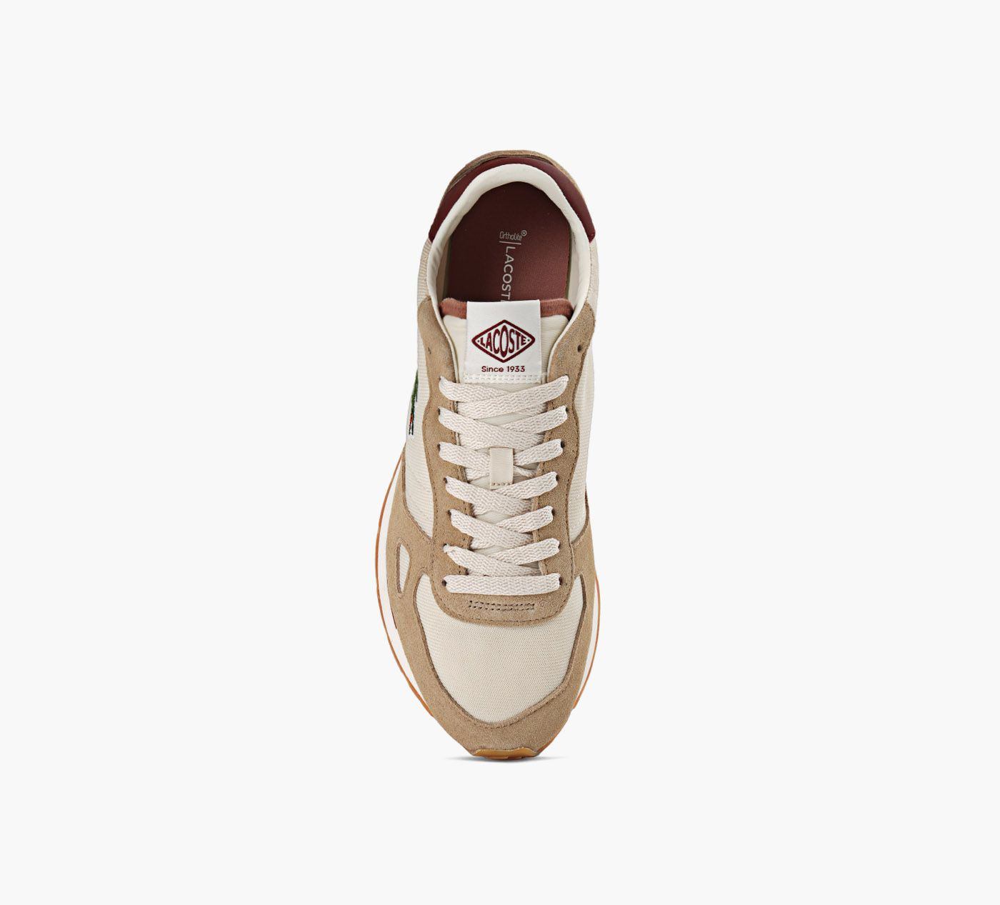 LACOSTE PARTNER70SSNEAKER in TAUPE view 1c