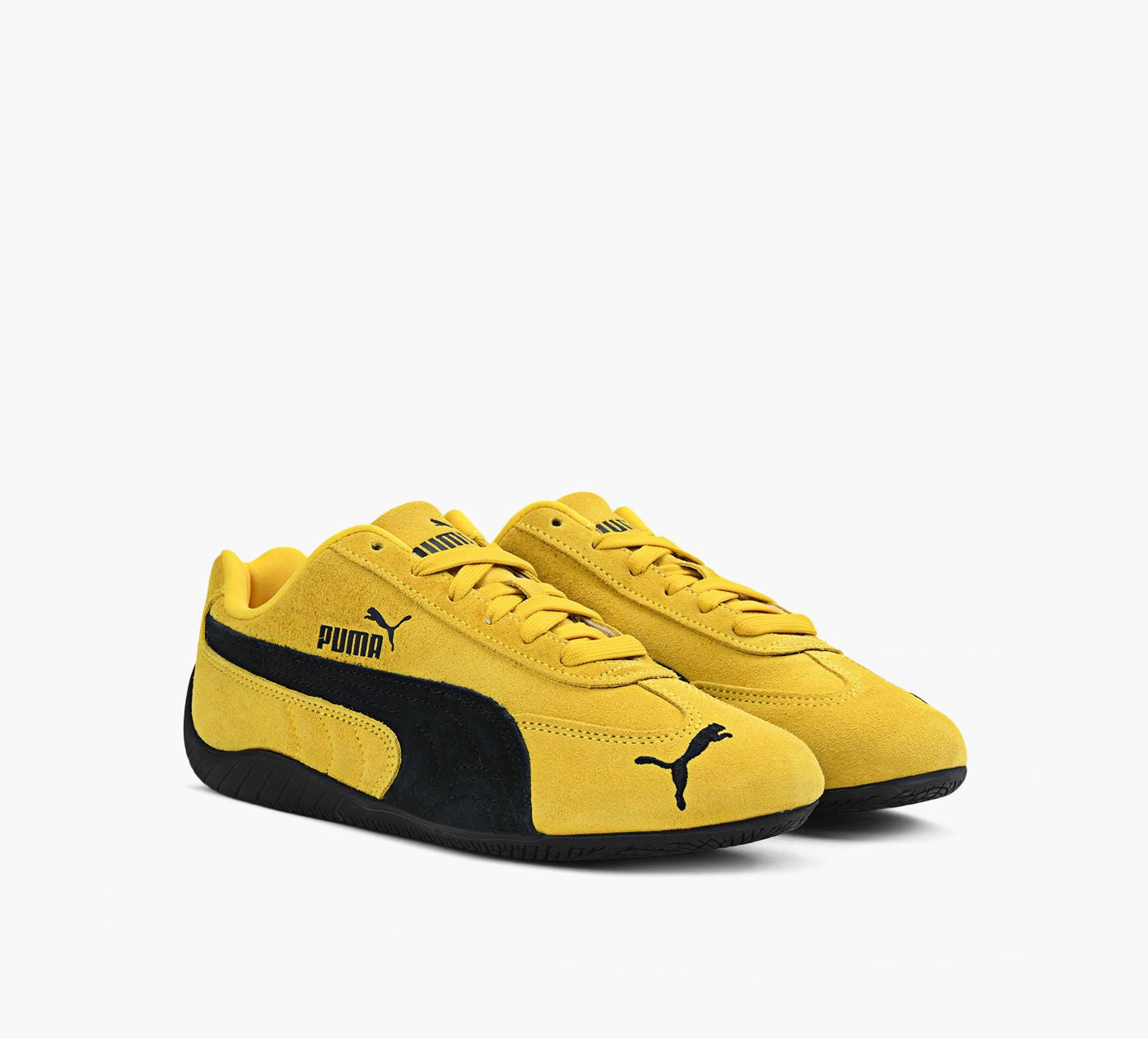 PUMA BASKETSSPEEDCATOG en JAUNE vue 2